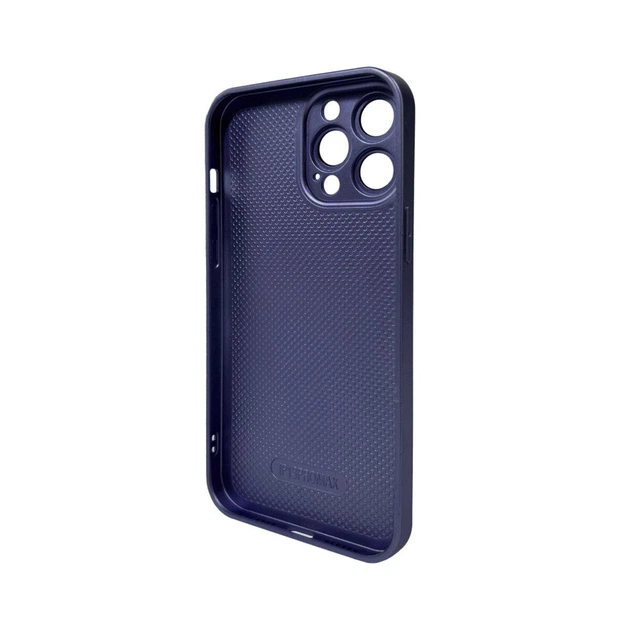 Чохол для смартфона AG Glass Matt Frame Color для iPhone 13 Pro Max Navy Blue - зображення 2