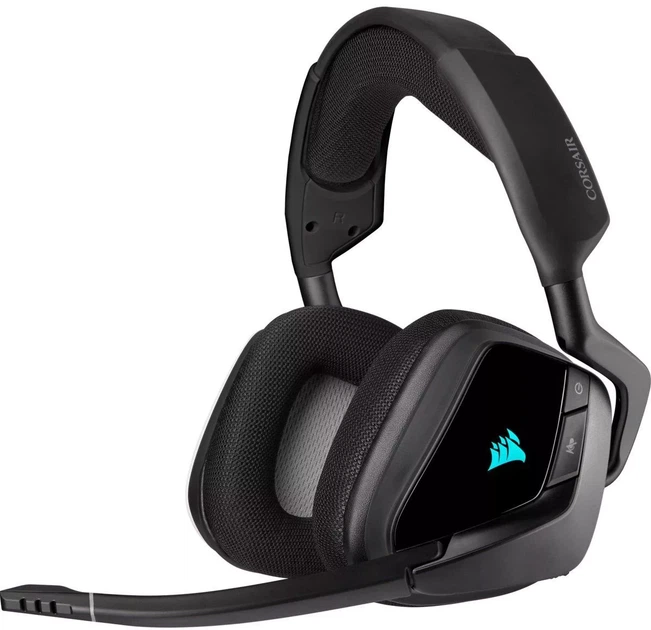 Гарнітура бездротова Corsair Void Elite Gaming Headset Wireless (CA-9011201-EU) Б/В - Фото 1 Гарнітура бездротова Corsair Void Elite Gaming Headset Wireless (CA-9011201-EU) Б/В - зображення 1
