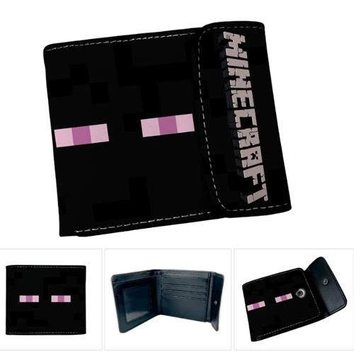 Кошелек Minecraft Enderman Майнкрафт с застежкой - Фото 2 Кошелек Minecraft Enderman Майнкрафт с застежкой - изображение 2