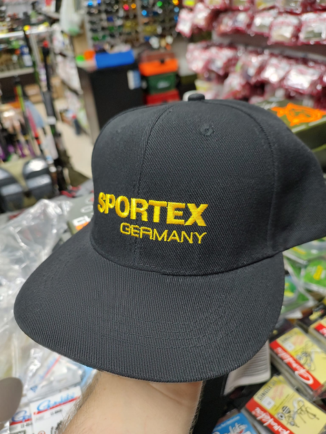 Кепка SPORTEX черная с желтой надписью,33653 - Фото 1 Кепка SPORTEX черная с желтой надписью,33653 - изображение 1