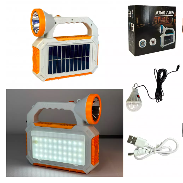 Світлодіодний прожектор ліхтар 6000 mah LED Charging Working Lamp - зображення 3