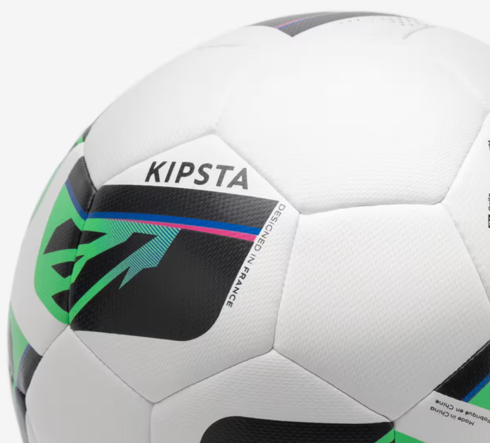 Футбольний М'яч №3 60 - 62 см KIPSTA Hybrid Club Ball 5-8років Білий - зображення 3