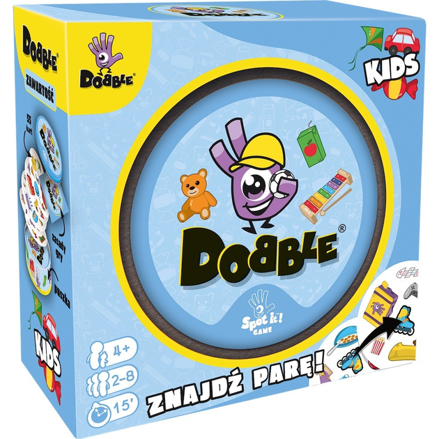 Настільна гра Rebel Dobble Kids (Eco) (3558380114093) - зображення 1