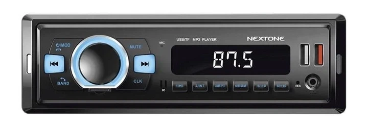 Автомобильная магнитола 1DIN мультимедийный центр Nextone ND-04 BT - Фото 1 Автомобильная магнитола 1DIN мультимедийный центр Nextone ND-04 BT - изображение 1