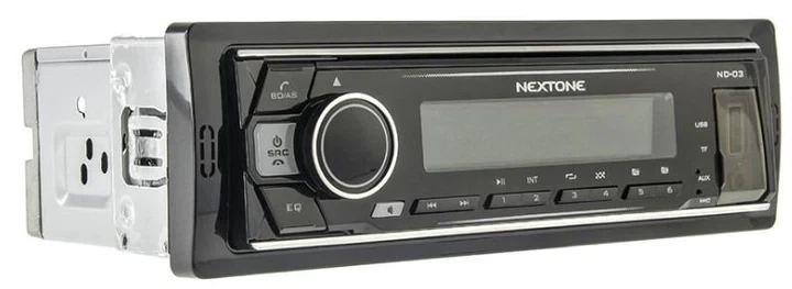 Автомобильная магнитола 1DIN мультимедийный центр Nextone ND-03 ВТ - изображение 2