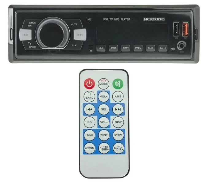 Автомобильная магнитола 1DIN мультимедийный центр Nextone ND-04 BT - Фото 4 Автомобильная магнитола 1DIN мультимедийный центр Nextone ND-04 BT - изображение 4