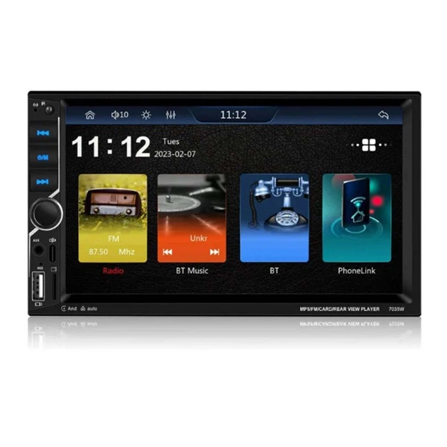 Автомагнитола 2DIN CML-PLAY 7035W оснащена 7-дюймовым HD сенсорным экраном, поддерживает MicroSD, USB, FM, Bluetooth и имеет мощность 4x45W. - Фото 6 Автомагнитола 2DIN CML-PLAY 7035W оснащена 7-дюймовым HD сенсорным экраном, поддерживает MicroSD, USB, FM, Bluetooth и имеет мощность 4x45W. - изображение 6