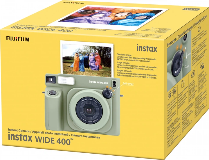 Aparat do natychmiastowego druku Fujifilm Instax Wide 400 Camera EX D (4547410529982) - obraz 8