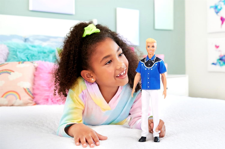 Лялька Barbie Fashionistas Кен стильний ковбойська сорочка (0194735176861) - зображення 4