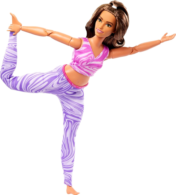 Лялька Barbie Made to Move Каштанове волосся (0194735176663) - зображення 4