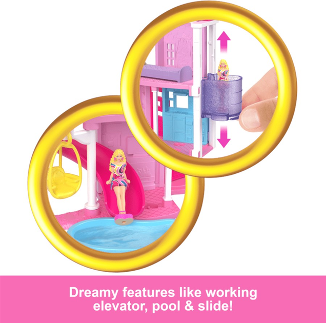 Набір ляльок Barbie Mini Barbieland Будиночок і міні Лялька з аксесуарами HYF45 (0194735245277) - зображення 2