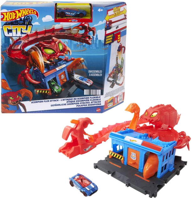 Набір Hot Wheels City Scorpion Flex Attack (0194735030163) - зображення 1