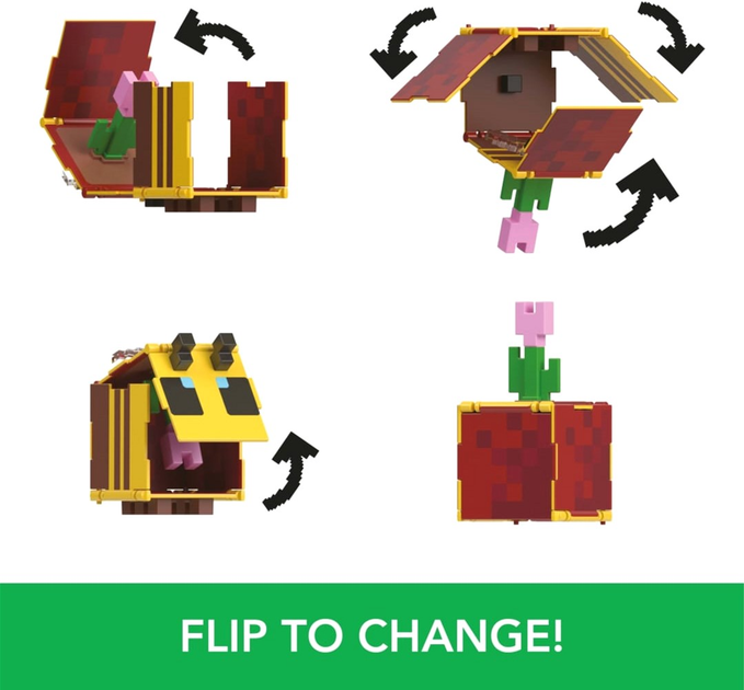 Фігурка Mattel Minecraft з трансформацією 2в1 (0194735193264) - зображення 4