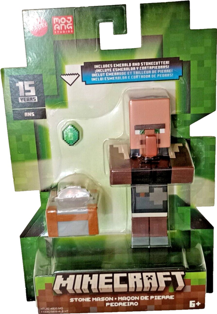 Zestaw Minecraft Stone mason Figurka podstawowa + akcesorium (0194735193660) - obraz 1