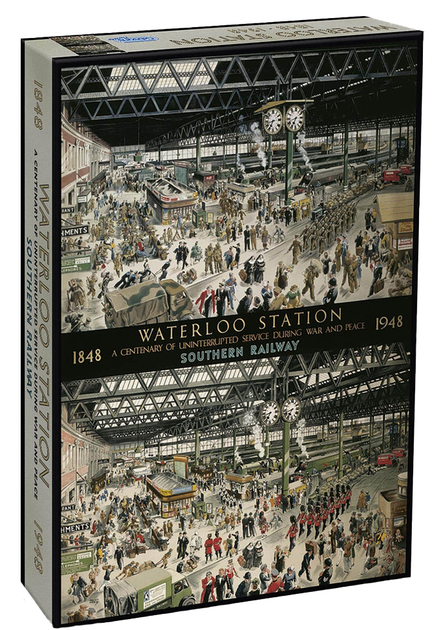 Пазл Gibsons Станція Ватерлоо 68 x 49 см 1000 деталей (5012269006049) - зображення 1