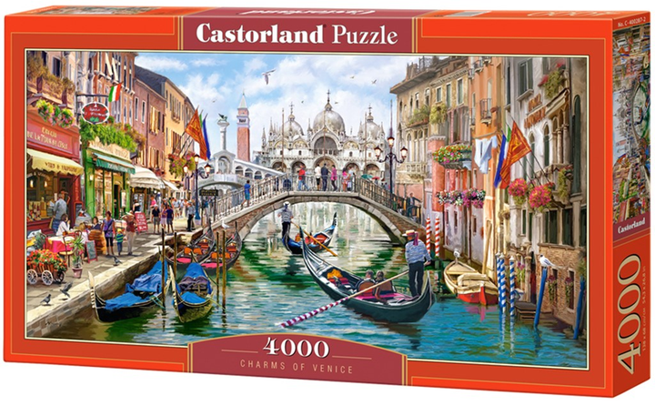 Puzzle Castorland Czar Wenecji 138 x 68 cm 4000 elementów (5904438400287) - obraz 1