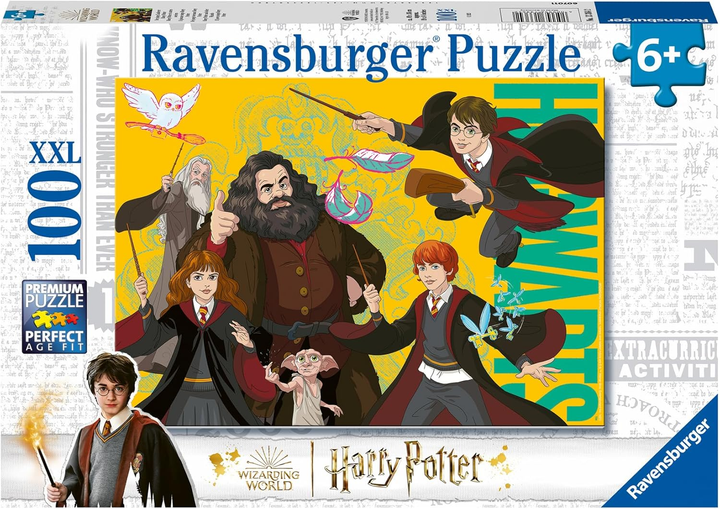 Puzzle Ravensburger Harry Potter 49 x 36 cm 100 elementów (4005556133642) - obraz 1