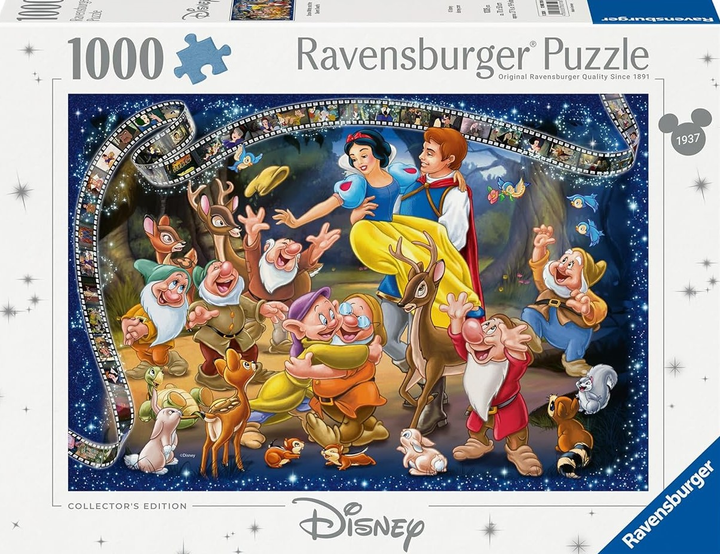 Пазл Ravensburger Classic Disney Білосніжка 70 х 50 см 1000 деталей (4005555003106) - зображення 1