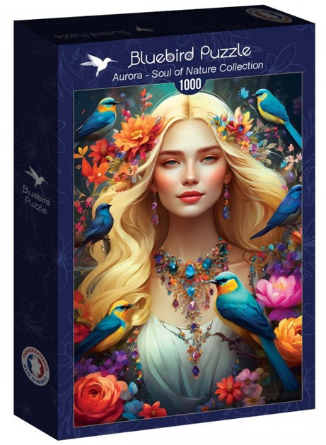 Puzzle Bluebird Kolekcja natury Aurora 24 x 36 cm 1000 elementów (3663384905766) - obraz 1