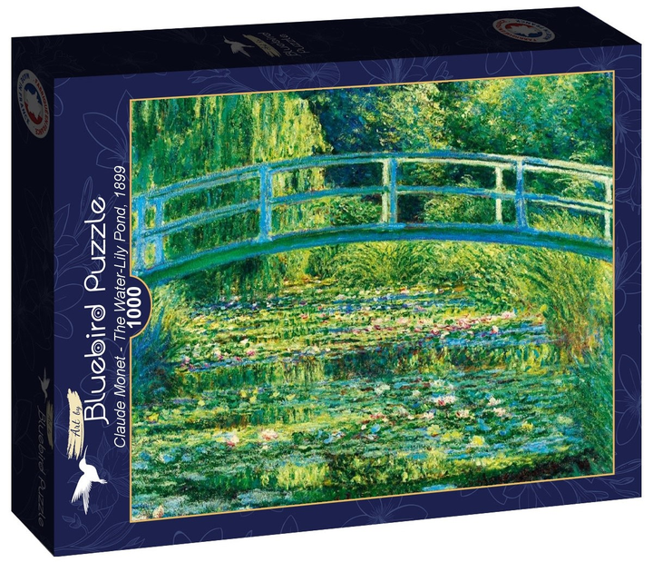 Puzzle Bluebird Art Claude Monet Staw z liliami wodnymi 1899 r. 68 x 48 cm 1000 elementów (3663384602399) - obraz 1