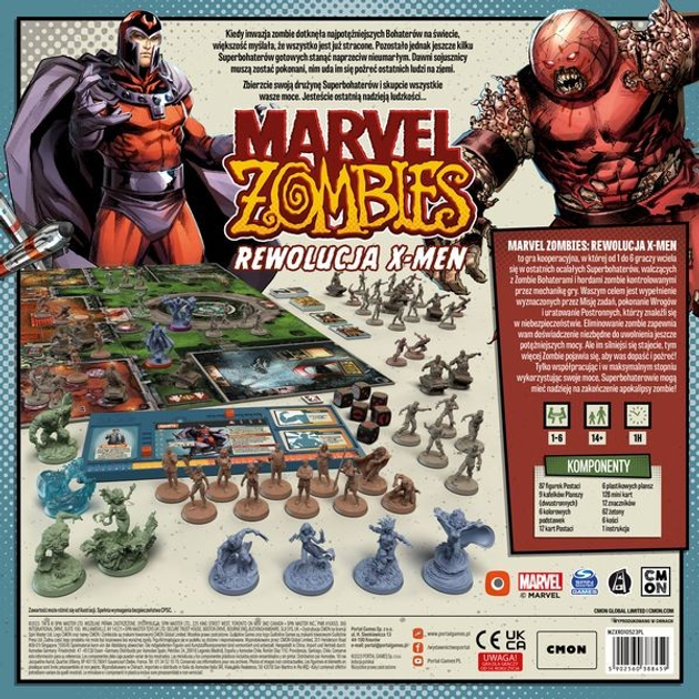 Настільна гра Portal Games Marvel Zombies Rewolucja X-men (5902560388459) - зображення 2