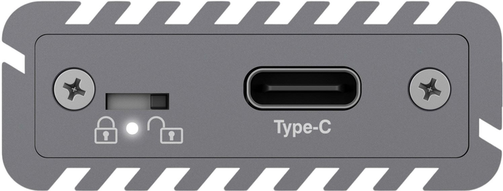Zewnętrzna kieszeń Icy Box do M.2 SSD SATA/PCI-E 3.0 4x - USB C 3.2 Gen 2 (IB-1817M-C31) - obraz 4