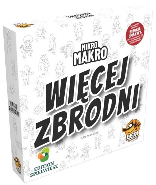 Gra planszowa Lucky Duck Games MikroMakro: Więcej zbrodni - bonus (5905965250604) - obraz 1