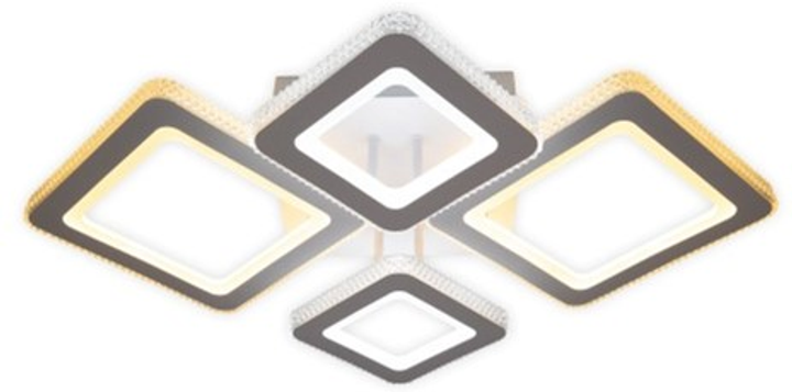 Люстра Ardero AL6164ARD VIVID 88W Lm 3000К-6500К з пультом керування ПУ (4820273270834) на кухню, для спальні, для вітальні - зображення 6