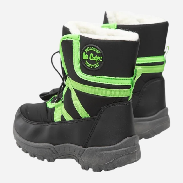 Дитячі зимові чоботи-дутики для хлопчика Lee Cooper LCJ-22-44-1366K 33 Чорні (5904292123278) - зображення 4