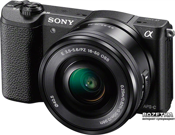 Фотоапарат Sony Alpha 5100 16-50mm Kit Black (ILCE5100LB.CEC