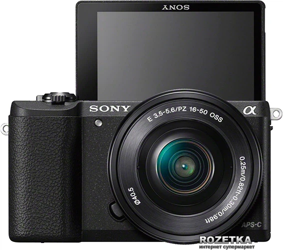 tkra1210　sony α5100 Фотоапарат Sony Alpha 5100 16-50mm Kit Black (ILCE5100LB.CEC