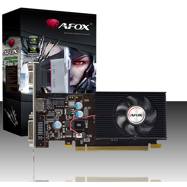 Видеокарта GeForce 210 1GB DDR3 Afox (AF210-1024D3L5) PCI-E - изображение 3