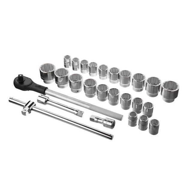 Профессиональный набор инструментов 3/4", 26 ед. INTERTOOL ET-6026 - изображение 3