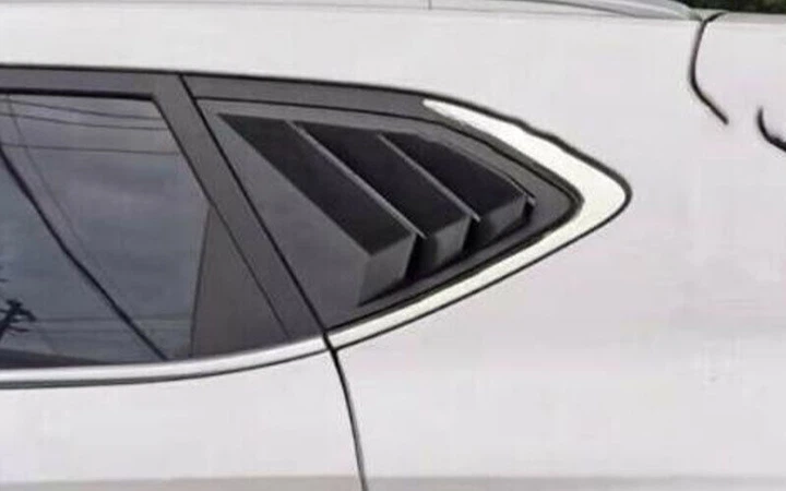 Накладки (жабры) на окна задних дверей Hyundai Tucson 3 (15-20 г.в.) - изображение 2