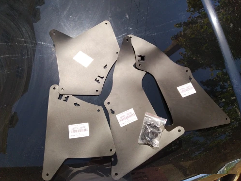 Подкрылки (уплотнители) арок Toyota LC Prado 120 / LC Prado 150 / Lexus GX 470 / GX 460 (03-21 г.в.) - Фото 5 Подкрылки (уплотнители) арок Toyota LC Prado 120 / LC Prado 150 / Lexus GX 470 / GX 460 (03-21 г.в.) - изображение 5