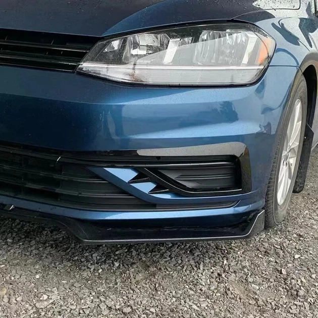 Накладки (сплиттеры) переднего бампера VOLKSWAGEN Golf 7.5 (16-19 г.в.) - изображение 2