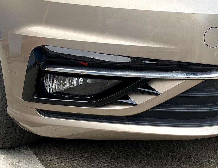 Накладки (сплиттеры) переднего бампера VOLKSWAGEN Golf 7.5 (16-19 г.в.) - изображение 5