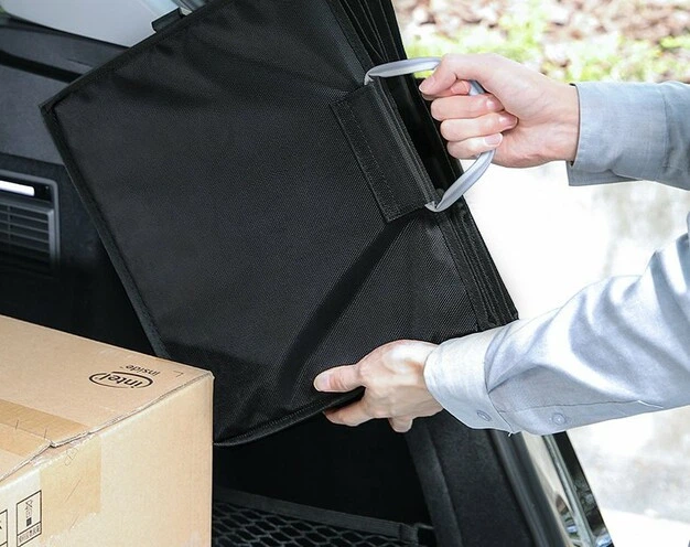 Автомобильная сумка органайзер UGREEN для машины Trunk Organizer 55L Oxford+Aluminium Alloy Black (LP256) - изображение 10
