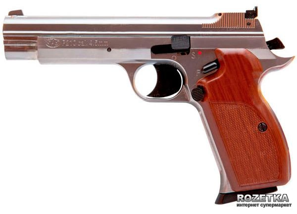 Пневматический пистолет SAS P 210 Silver Blowback (23701435) - изображение 1