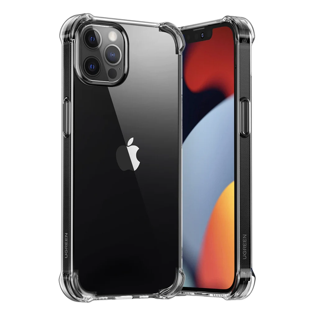 Защитный прозрачный чехол для телефона Ugreen Crystal Glass для iPhone 13 Pro Max (LP542) - Фото 1 Защитный прозрачный чехол для телефона Ugreen Crystal Glass для iPhone 13 Pro Max (LP542) - изображение 1