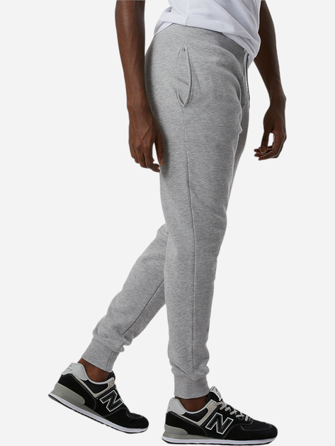 Чоловічі спортивні штани New Balance NBMP03904AG 2XL Сірі (194389373128) - зображення 3