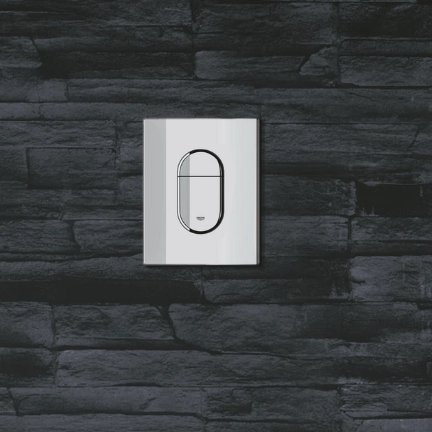 Инсталляция GROHE Rapid SL 5-в-1 36501000 с панелью смыва Arena Cosmopolitan и унитазом Euro Ceramic с сиденьем Soft Close дюропласт - изображение 13