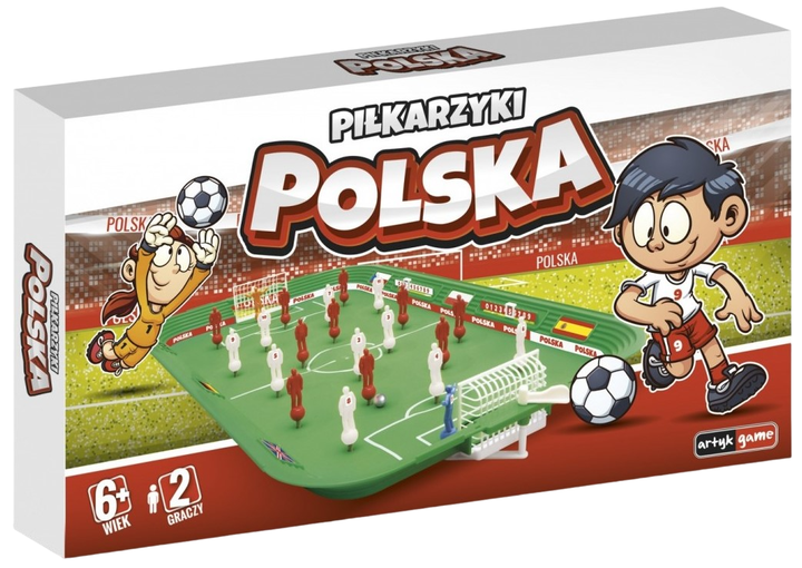 Gra planszowa Artyk Piłkarzyki Polska (5901811163494) - obraz 1