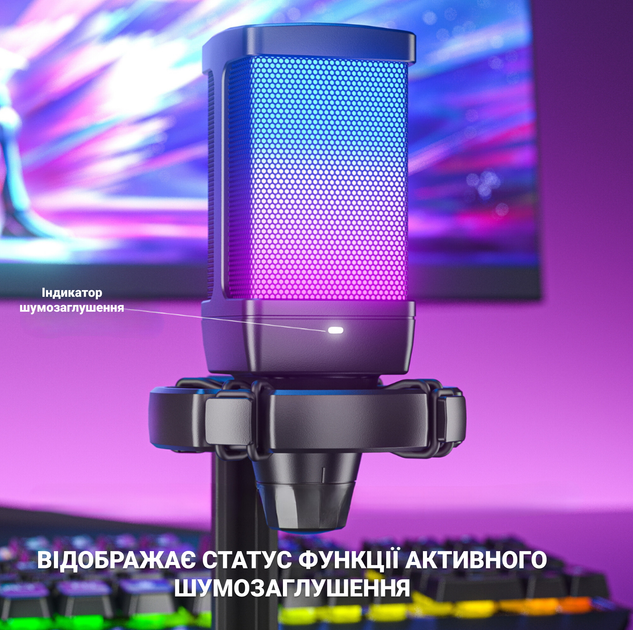 Мікрофон конденсаторний Fifine Q6 USB Black - зображення 7