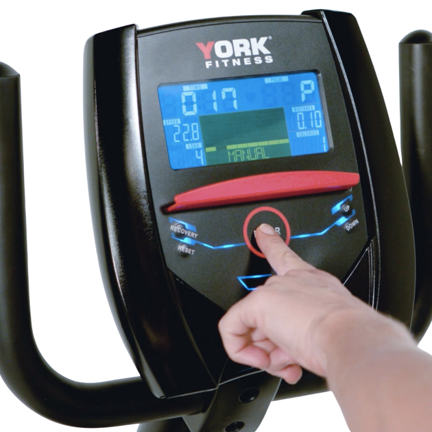 Горизонтальный велотренажер York Fitness RB420 Recumbent - Фото 3 Горизонтальный велотренажер York Fitness RB420 Recumbent - изображение 3