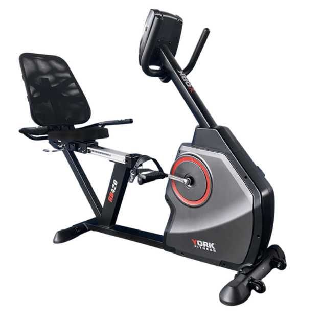 Горизонтальный велотренажер York Fitness RB420 Recumbent - Фото 8 Горизонтальный велотренажер York Fitness RB420 Recumbent - изображение 8