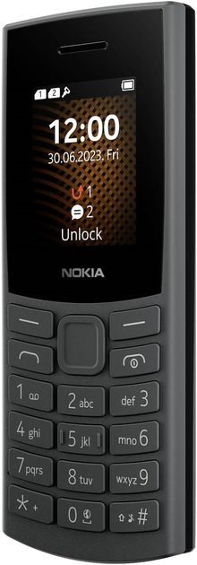 Telefon komórkowy Nokia 105 (2023) DualSim 4G Charcoal (1GF018UPA1L05) - obraz 5