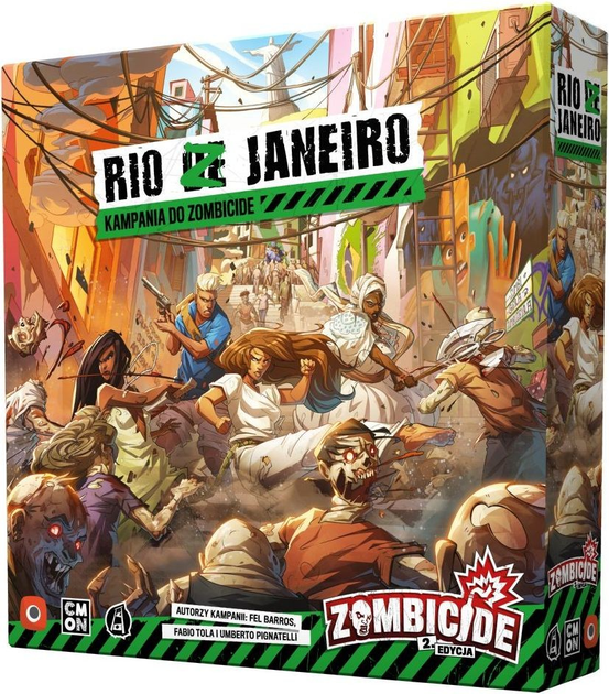 Настільна гра Portal Games Zombicide 2 видання Ріо Z Жанейро (5902560387445) - зображення 1