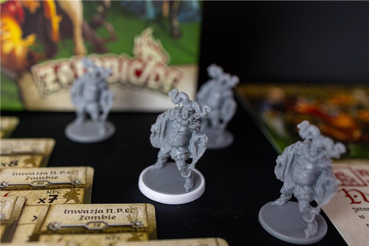 Настільна гра Rebel Zombicide: NPC-2 - Notorious Plagued Characters - Додаток (889696001832) - зображення 5
