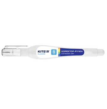 Коректор-ручка 5 мл Kite Classic 4063276208347 K-013 67717 - Фото 1 Коректор-ручка 5 мл Kite Classic 4063276208347 K-013 67717 - зображення 1